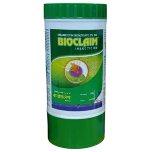 Biostadt Bioclaim Emamectin Benzoate 5% SG, Non-Systemic insecticide, Best To Use In Cotton.
