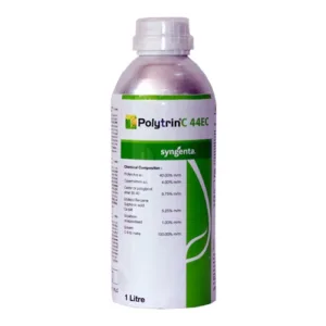 Syngenta Polytrin C 44EC Profenofos 40% + Cypermethrin 4% EC Insecticide, Non Systemic with Contact And Stomach Action
