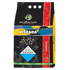 Best Agrolife VISTARA Chlorantraniliprole 0.4% GR Insecticide, Effective For Borer Control In Rice And Sugarcane