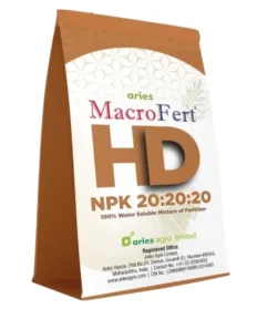 Aries Macrofert HD NPK 20:20:20 Highly Efficient at Lower Dosages, Multi-Purpose Fertilizer Can be Used In All Crops, Vegetables, Kitchen Gardens, etc
