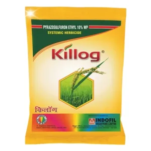 Indofil Killog Pyrazosulfuron Ethyl 10% WP Herbicide, Pre-Emergent, Excellent Control Of Sedges, Broadleaf & Grassy Weeds