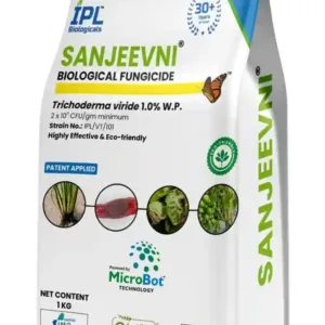 IPL Sanjeevni Trichoderma viride 1.0% WP Bio Fungicide, Protects Crops From Soil-Borne Fungal Diseases