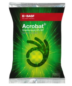 BASF Acrobat Dimethomorph 50% WP Fungicide, Effective Control Late Blight Disease In Crops