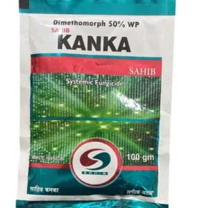 Sahib Kanka Dimethomorph 50% WP Systemic Fungicide, Effectively Protects Plants From Fungi Such As Late Blight And Downy Mildew