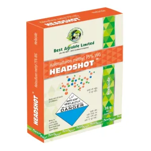 Best Agrolife Headshot Halosulfuron Methyl 75% WG Selective Herbicide, Post Emergence Control