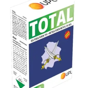 UPL Total Sulfosulfuron 75% + Metsulfuron 5% WG 16 Gm + 500 ML Herbicide, Synergistic Product with Special Buffering, Bonding, and Spreading Agents